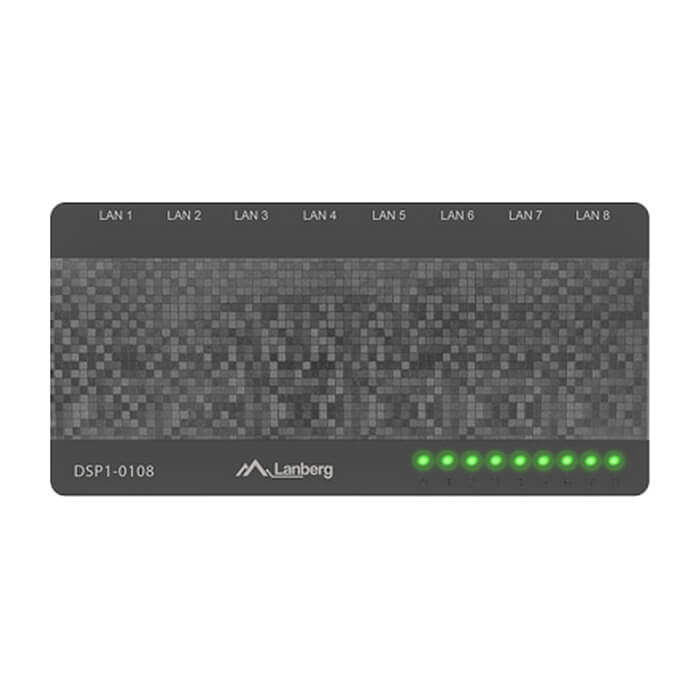 Lanberg switch DSP1-0108 8-port, 100MB/s на супер цена
