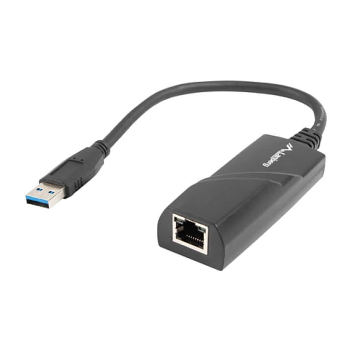 Lanberg USB 3.0 LAN adapter 1GB на супер цена от GT Computers Lanberg USB 3.0 LAN adapter 1GB на супер цена