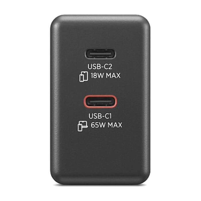 Lenovo Dual USB-C 65W GaN Charger на супер цена