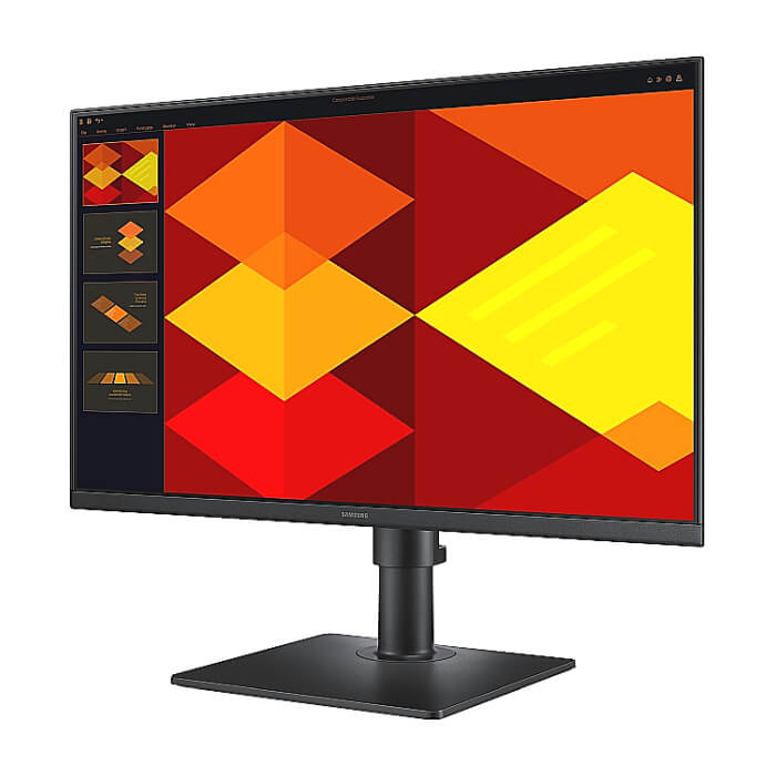 Samsung LS24D406GA, 24" IPS LED, 1920x1080, 5ms, 100 Hz,250cd/m2,HDMI, DP, USB Hub, Black ID 94199 (тъмнейл - 3)