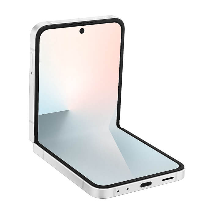 Samsung SM-F761 GALAXY Flip7 FE 5G 256GB 8GB RAM Dual SIM White ID 90956 (тъмнейл - 2)