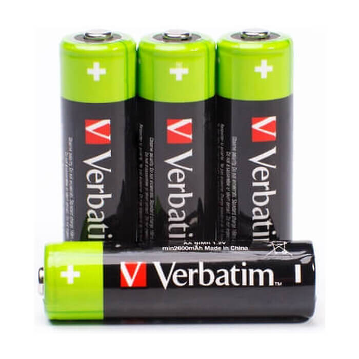 Verbatim RECHARGEABLE BATTERY AA 4 PACK / HR6 (тъмнейл - 3)