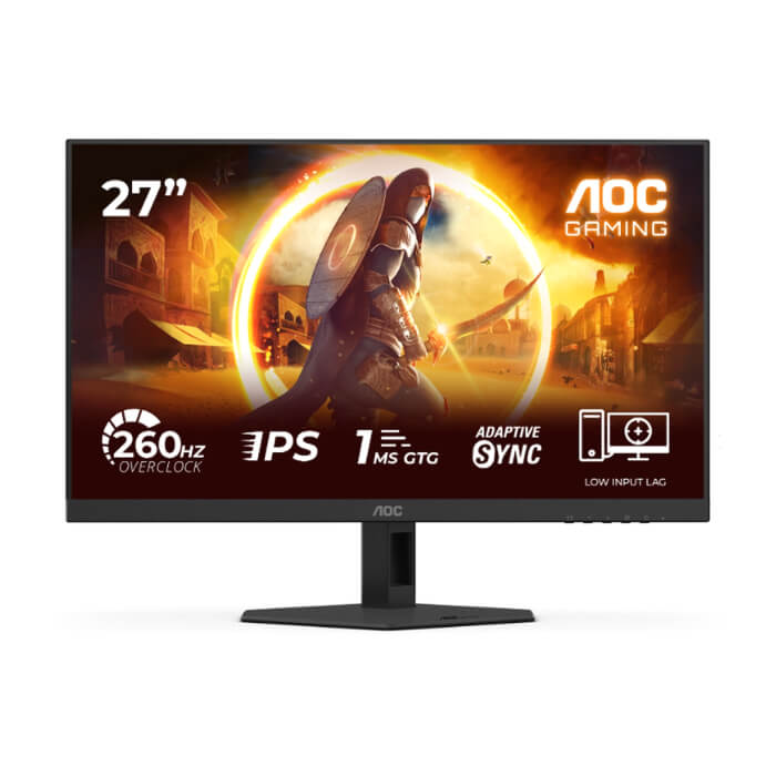 AOC 27G4ZRE, 27" Fast IPS WLED, 1920x1080@260Hz (OC, Native 240Hz), 1ms GtG, 0.3ms MPRT, 300cd m/2, 1000:1, Adaptive Sync, FlickerFree, Anti Blue Light, Tilt, 2xHDMI, DP ID 96160 на супер цена
