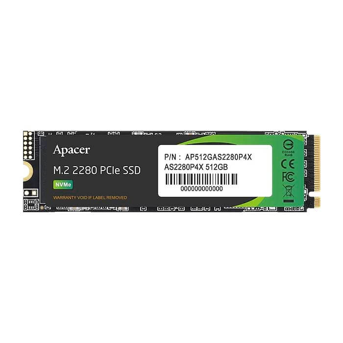Apacer AS2280P4 M.2 PCIe 512GB, Standard (Single) ID 73544 на супер цена