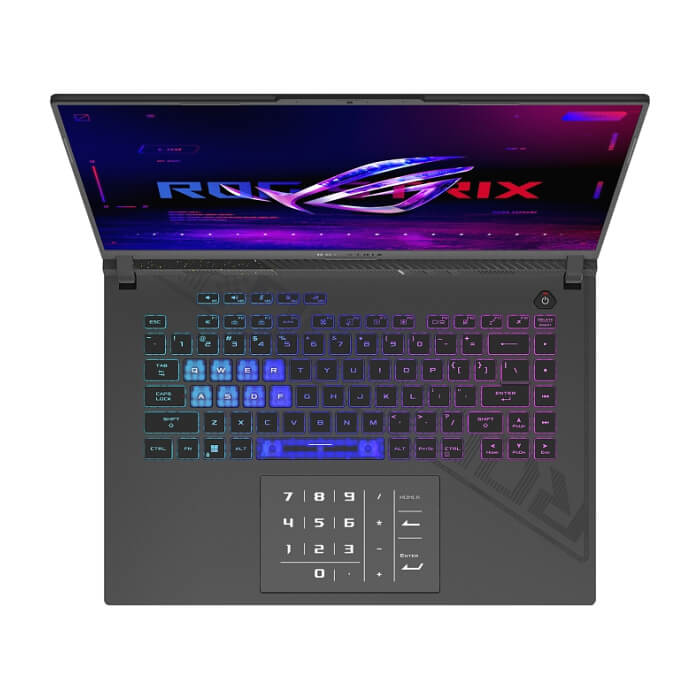 Asus Strix G16 G614PW-RV098, Ryzen 9 8940HX 2.4GHz (80MB Cache, up to 5.3GHz, 16 cores, 32 Threads) 16.0 WUXGA 1920X1200 16:10 Bend+300nits Anti-Glare sRGB 100% Wide View,165Hz,32 ID 98280 (тъмнейл - 2)
