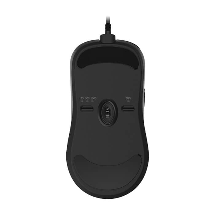 BenQ ZOWIE FK1+-C Mouse for Esports, Size XL, Edition C, 3360 sensor, 77g, DPI 400 / 800 / 1600 / 3200, Symmetrical design, Low profile, Reduced weight, Paracord cable, 24-step scr (тъмнейл - 3)