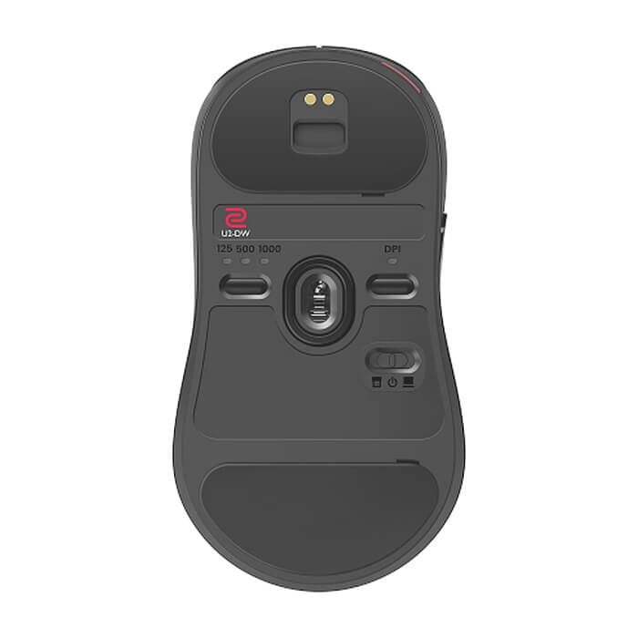 BenQ ZOWIE U2-DW 4K Wireless Mouse for Esports, Size M, 60g, up to 4000 Hz, up to 3200 DPI, Symmetrical design, Inward-curved both sides for agility during multi-angle movement, Wireless w/4K enhanced receiver, Driverless, plug and play (тъмнейл - 3)