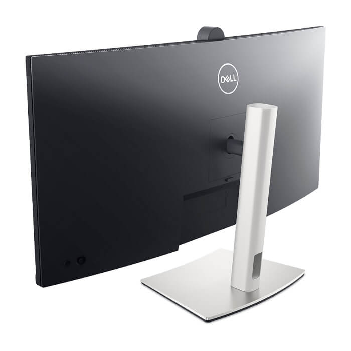 Dell P3424WEB, 34" Curved Video Conferencing, WQHD AG, IPS, 21:9, 5ms, 1000:1, 300 cd/m2, (3440x1440 ), 99% sRGB, HDMI, DP, USB-C, USB 3.2 hub, RJ45, ComfortView Plus, Height Adjustable, Swivel, Tilt, Black ID 65189 (тъмнейл - 5)