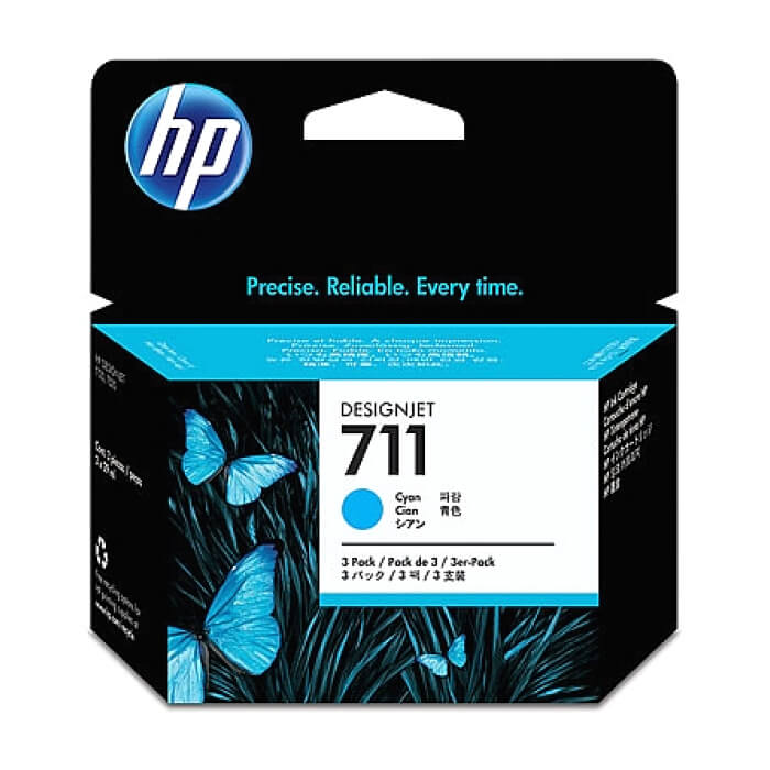 HP 711 3-pack 29-ml Cyan Ink Cartridges ID 70215 на супер цена