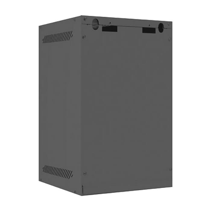 Lanberg rack cabinet 10” wall-mount 9U / 280x310 for self-assembly (flat pack), black ID 71856 (тъмнейл - 4)