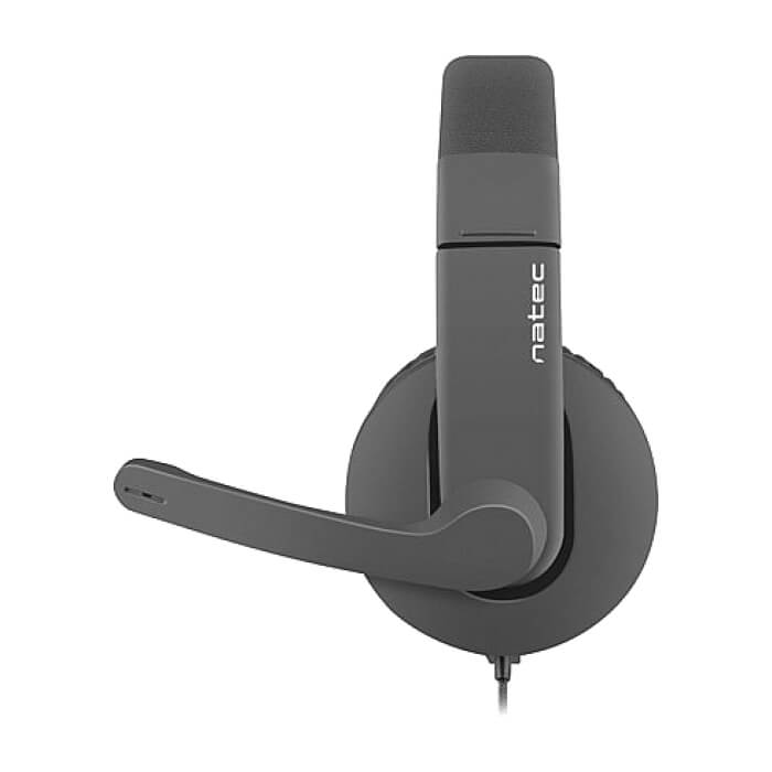 Natec Headset Rhea With Microphpne Black ID 66422 (тъмнейл - 5)