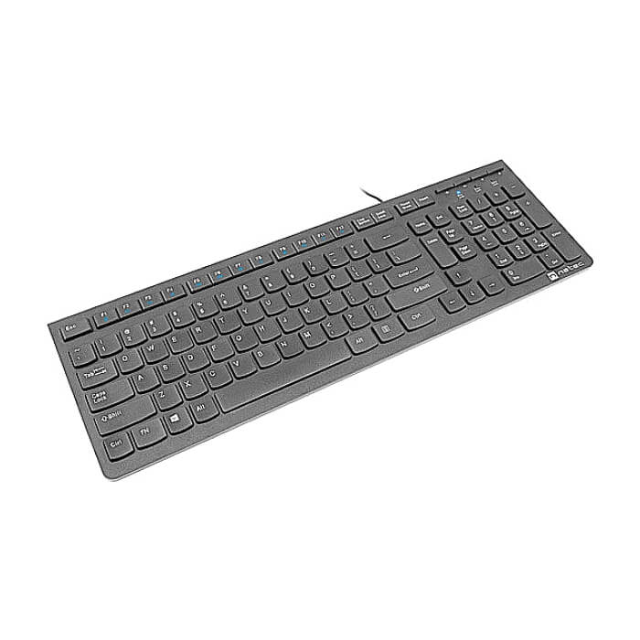 Natec Keyboard Discus 2 SLIM US Layout Black на супер цена