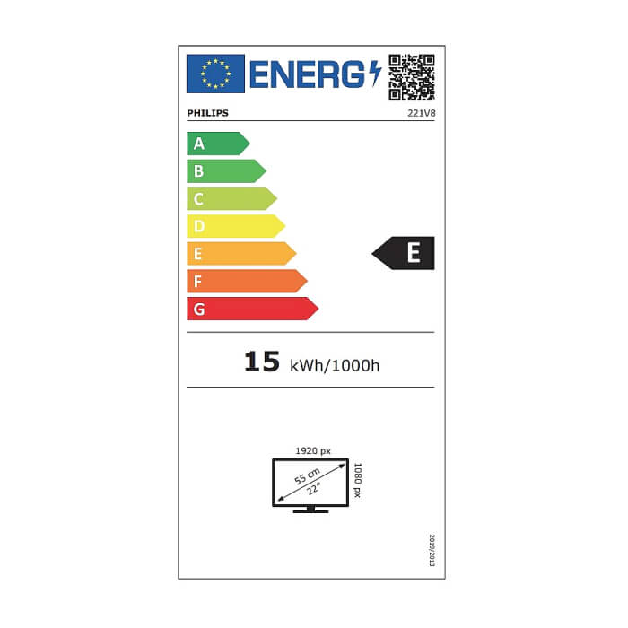 Philips 221V8, 21.5" VA WLED, 1920x1080@75Hz, 4ms GtG, 250cd m/2, 3000:1, Mega Infinity DCR, Adaptive Sync, FlickerFree, Low Blue Mode, Tilt, D-SUB, HDMI ID 64987 (тъмнейл - 5)
