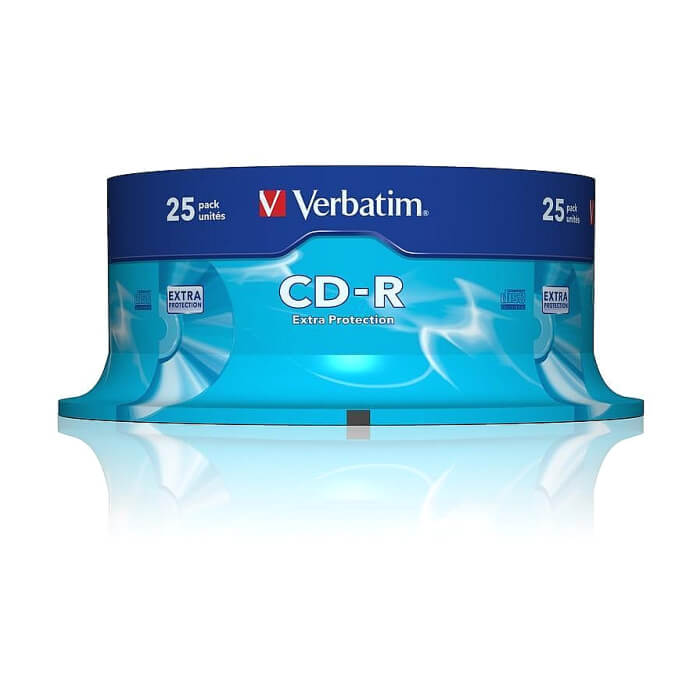 Verbatim CD-R 700MB 52X EXTRA PROTECTION SURFACE (25 PACK) (тъмнейл - 2)