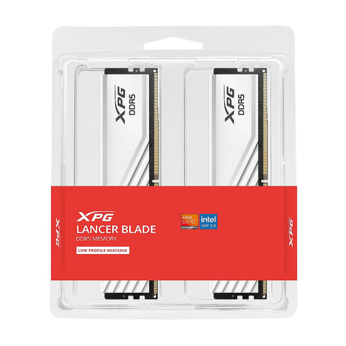 ADATA LANCER BLADE 32GB (2x16GB) DDR5 6000 MHz U-DIMM White ID 64106 (тъмнейл - 2)