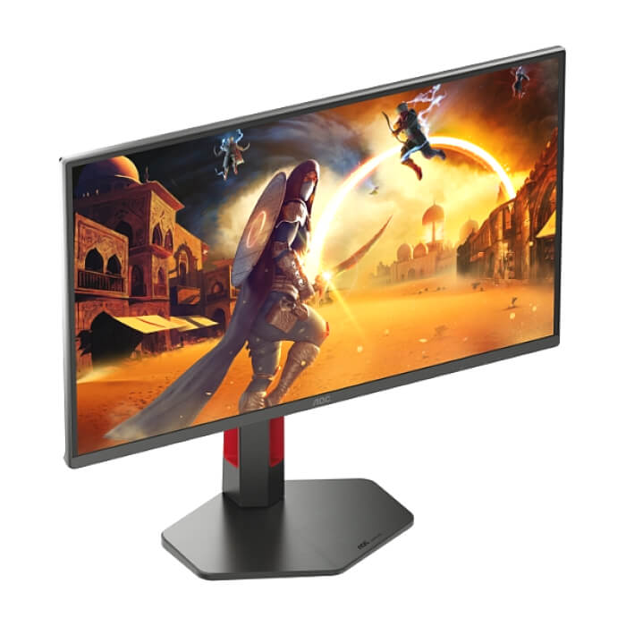 AOC Q25G4SR, 24.5" IPS WLED, 2560x1440@300Hz, 1ms GtG, 0.3ms MPRT, 400cd m/2, 1000:1, 80M:1, Adaptive Sync, FlickerFree, Low Blue Light, 2Wx2, Tilt, Height Adjust, Pivot, Swivel, 2xHDMI, DP ID 89873 (тъмнейл - 4)