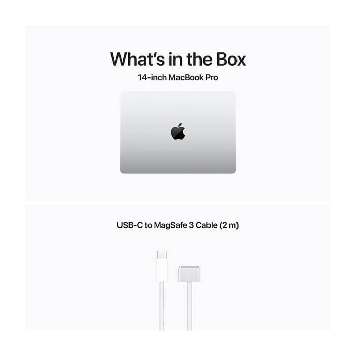 Apple 14-inch MacBook Pro: Apple M5 Max chip with 18-core CPU and 32-core GPU, 36GB, 2TB SSD - Silver ID 96977 (тъмнейл - 4)