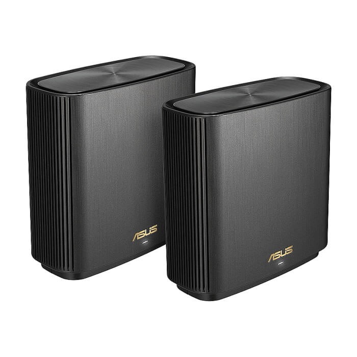Asus Mesh WiFi system, ZenWiFi XT8 V2 2PK, AX6600, Tri-Band, coverage up to 510m2, Quad-Core 1.5GHz CPU, 256MB/512MB Flash/RAM, 2.5G port, AiProtection Pro, Adaptive QoS, VPN server/client, IPTV, OFDMA, Beamforming, AiMesh, Black (тъмнейл - 2)