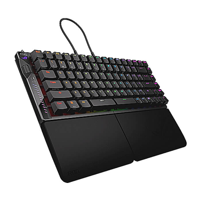 Asus ROG Falcata keyboard Gaming USB + RF Wireless + Bluetooth Black (тъмнейл - 3)