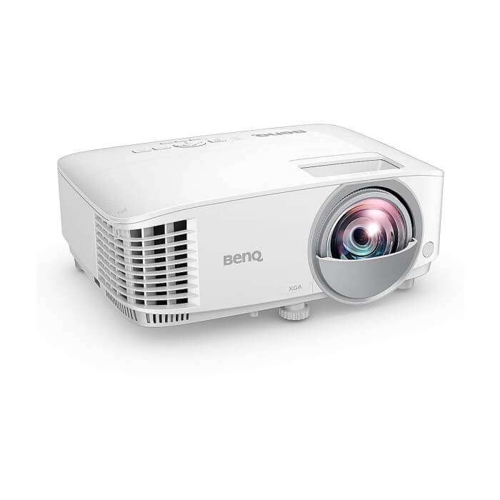 BenQ MX825STH, Short Throw, 81"@1m, XGA 1024X768, 3500 AL, 20000:1, VGA, RCA, S-Video, 2xHDMI, Audio In/Out, Speaker 10W, USB (Type A) x1, LAN (RJ45) x1, 2.6 Kg, IEC62368, Optional interactive kit(PW02/PT12) ID 65841 (тъмнейл - 4)