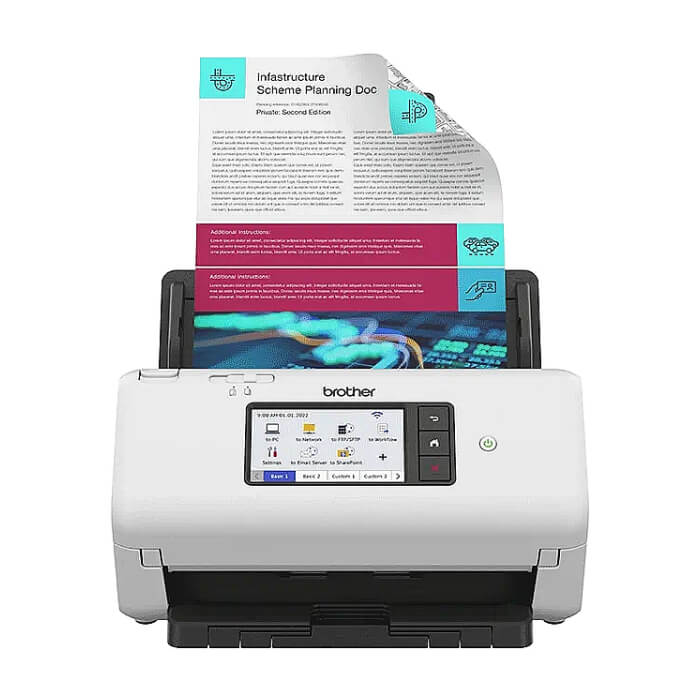 Brother ADS-4700W Desktop document scanner на супер цена