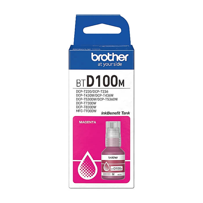 Brother BT-D100M Magenta Ink Bottle ID 89439 (тъмнейл - 2)