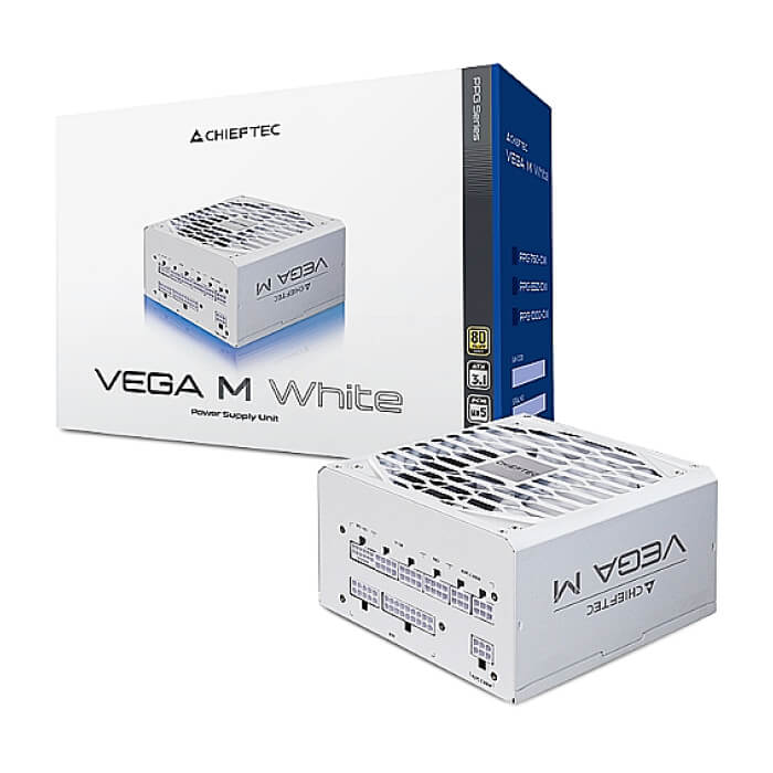 Chieftec Vega 850W ATX 3.1 White ID 92790 (тъмнейл - 3)