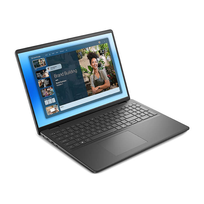 Dell 16 DC16250, Intel Core 7 150U (10 cores, up to 5.4 GHz), 16.0" FHD+(1920x1200) AG, 300nits, 16GB, 2x8GB, DDR5, 5200 MT/s, 1TB M.2 PCIe, Intel Graphics, Cam, FPR, Wi-Fi 6, ID 90583 (тъмнейл - 2)