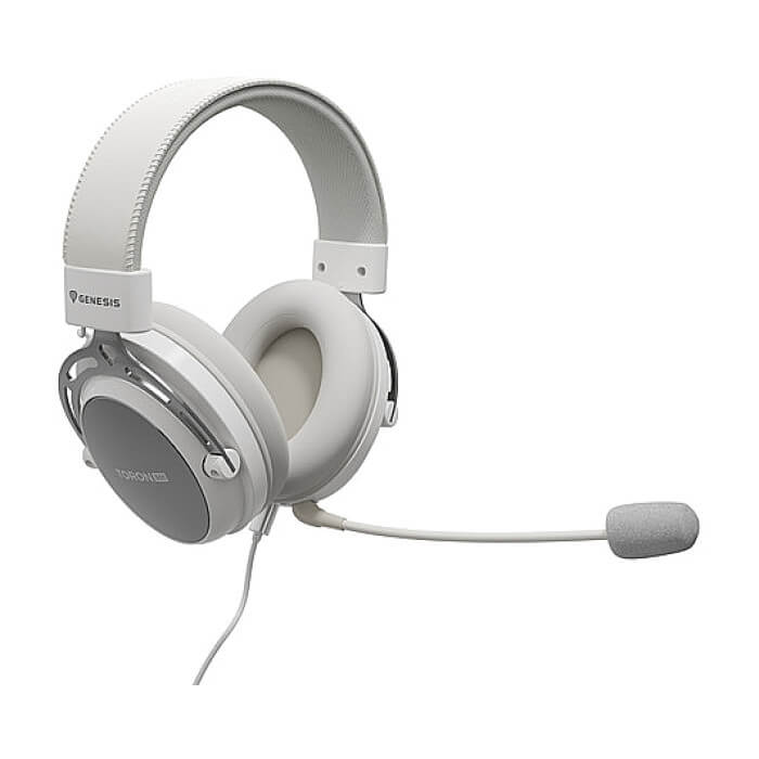 Genesis Headset Toron 301 With Microphone, White ID 74611 (тъмнейл - 2)