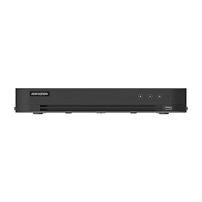 HikVision 16-ch 1080p 1U H.265 AcuSense DVR, 16 channels and 1 HDD 1U AcuSense DVR, Analog Video Input - 16-ch, IP Video Input - 8-ch (up to 24-ch), Up to 6 MP, H.265 Pro+, 1 SATA ID 92967 на супер цена