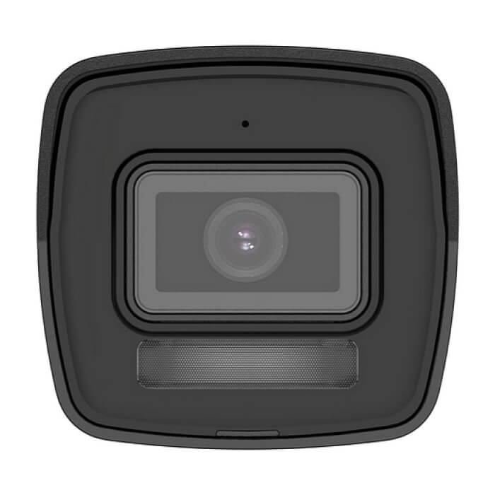 HikVision 4 MP Smart Hybrid Light Fixed Bullet Network Camera, 4 mm, F1.6, IR, White Light up to 30m, H.265+, IP67, built-in microphone, 12Vdc/PoE 6.5W ID 82260 на супер цена