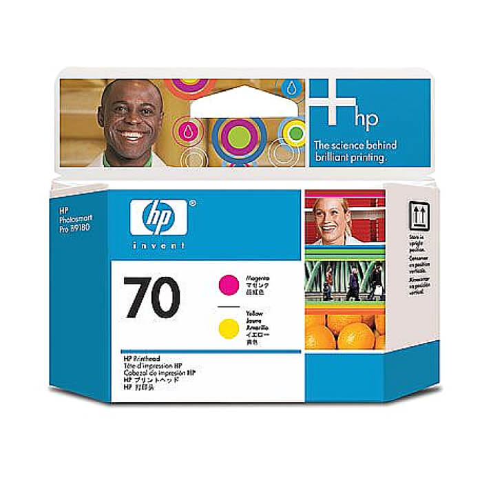 HP 70 Magenta and Yellow Printhead ID 70262 на супер цена