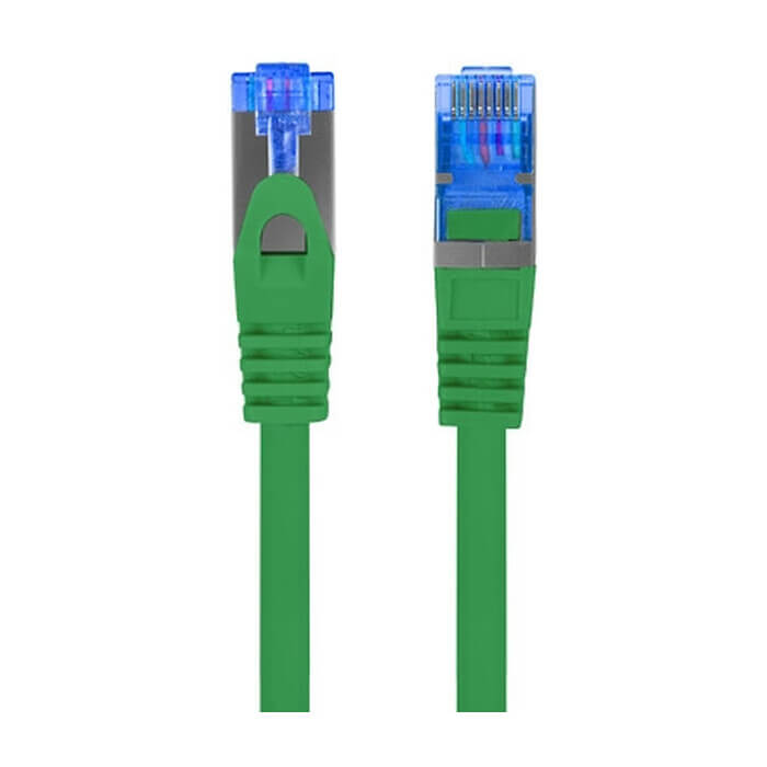 Кабел - Lanberg patch cord CAT.6A FTP LSZH CCA 3m Fluke Passed, green ID 72339 на супер цена