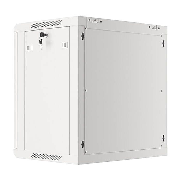 Lanberg rack cabinet 19" wall-mount 12U/600x450 for self-assembly with metal door grey (flat pack) ID 87619 (тъмнейл - 5)