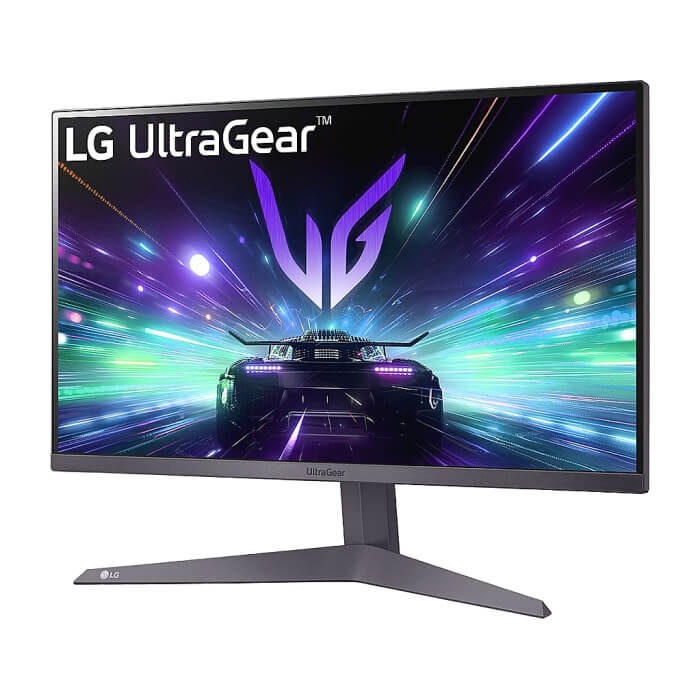 LG 24GS50F-B, UltraGear 24" VA, AG, 1ms MBR, 180Hz, 5ms GtG, 3000:1, 250cd/m2, Full HD 1920x1080, HDR10, AMD FreeSync, HDMI, DisplayPort, Headphone Out, Black Stabilizer, Tilt, Black ID 81189 (тъмнейл - 2)