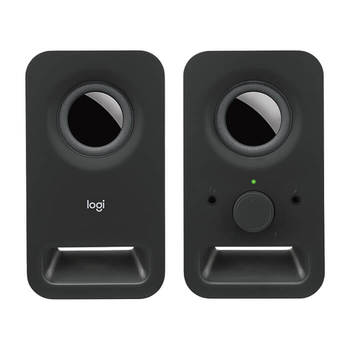Logitech 2.0 Speakers Z150 - Midnight black ID 66532 на супер цена от GT Computers Logitech 2.0 Speakers Z150 - Midnight black ID 66532 на супер цена