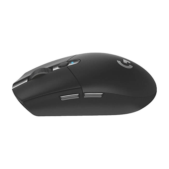 Logitech G305 Wireless Mouse, Lightsync RGB, Lightspeed Wireless, HERO 12K DPI Sensor, 400 IPS, 6 Programmable Buttons, Black (тъмнейл - 4)