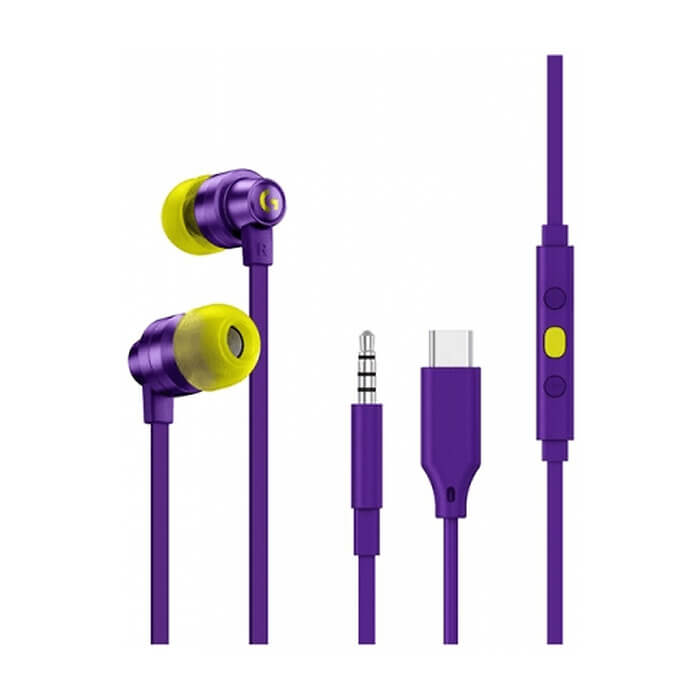 Logitech G333 Gaming Headphones, Cable Management, Custom-length Cable, Dual Dynamic Drivers, Purple ID 74599 (тъмнейл - 4)