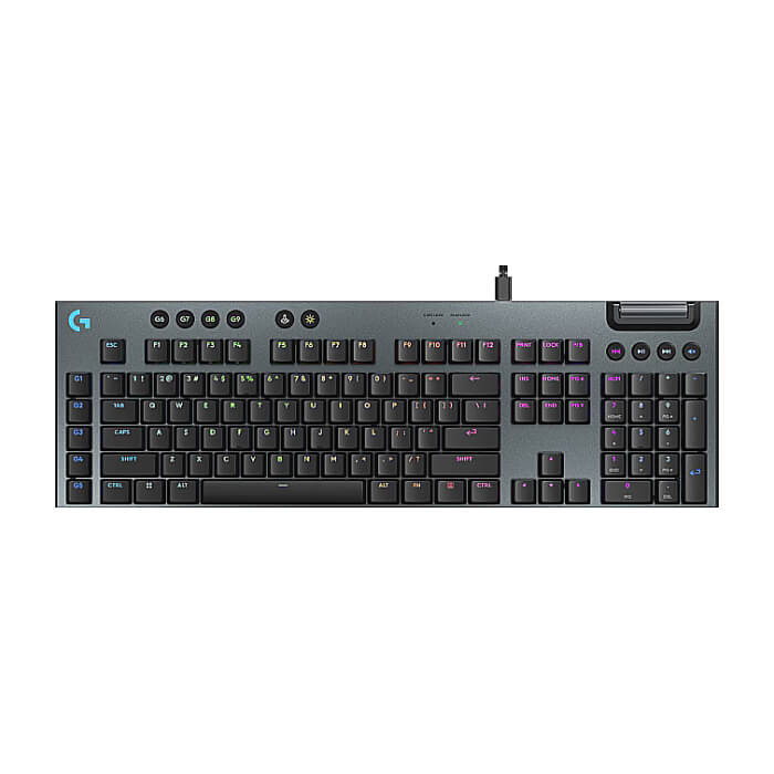 Logitech G915 X Low Profile Wired Gaming Keyboard - BLACK - US INT`L - EMEA28i-935 на супер цена