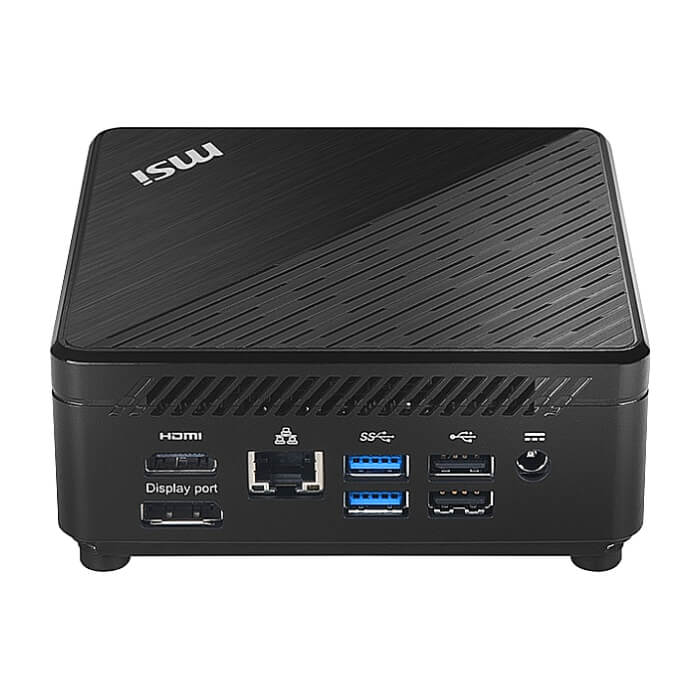 MSI CUBI 5 10M-009BEU, Barebone Mini-PC, Intel Core i3-10110U, 2.10 GHz, without RAM (0GB), 2x DDR4 2666MHz SO-DIMMs, up to 64GB, NO SSD, NO HDD, 802.11 AC, BT 5, NO OS, 65W, 124 X 124 X 53.7 mm, 0.55 kg, Black ID 62496 (тъмнейл - 4)