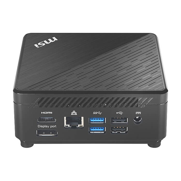 MSI CUBI 5 10M-035EU, Intel Core i5-10210U, 1.60 GHz, RAM 8GB (1x8), 2x DDR4 2666MHz SO-DIMMs, up to 64GB, SSD M.2 PCIE 256GB, 802.11 AC, BT 5, Windows 10 Pro, 65W, 124 X 124 X 53.7 mm, 0.55 kg, Black ID 62500 (тъмнейл - 4)