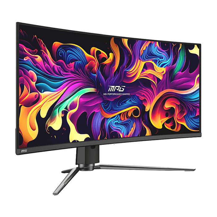 MSI MPG 341CQPX QD-OLED, 34.18", 0.03ms, 240Hz, 3440x1440(UWQHD), 21:9, CURVE 1800R, AR, FreeSync Premium Pro, CLEARMR 13000, HDR True Black 400, 1000 nits, 3000:1, DCR 150M:1 ID 89352 (тъмнейл - 3)