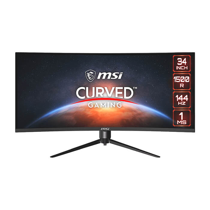 MSI Optix MAG342CQR, 34", 144Hz, 1ms, VA, 3440x1440 UWQHD, 21:9, AG, Curve 1500R, Night Vision, Anti-Flicker, Adaptive-Sync, 300 cd/m2, Contrast 4000:1, 2x HDMI (2.0), DP 1.4, ID 64992 на супер цена от GT Computers MSI Optix MAG342CQR, 34", 144Hz, 1ms, VA, 3440x1440 UWQHD, 21:9, AG, Curve 1500R, Night Vision, Anti-Flicker, Adaptive-Sync, 300 cd/m2, Contrast 4000:1, 2x HDMI (2.0), DP 1.4, ID 64992 на супер цена