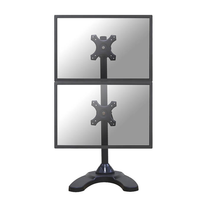 Neomounts by NewStar Flat Screen Desk Mount (stand/grommet) for 2 Monitor Screens ID 66811