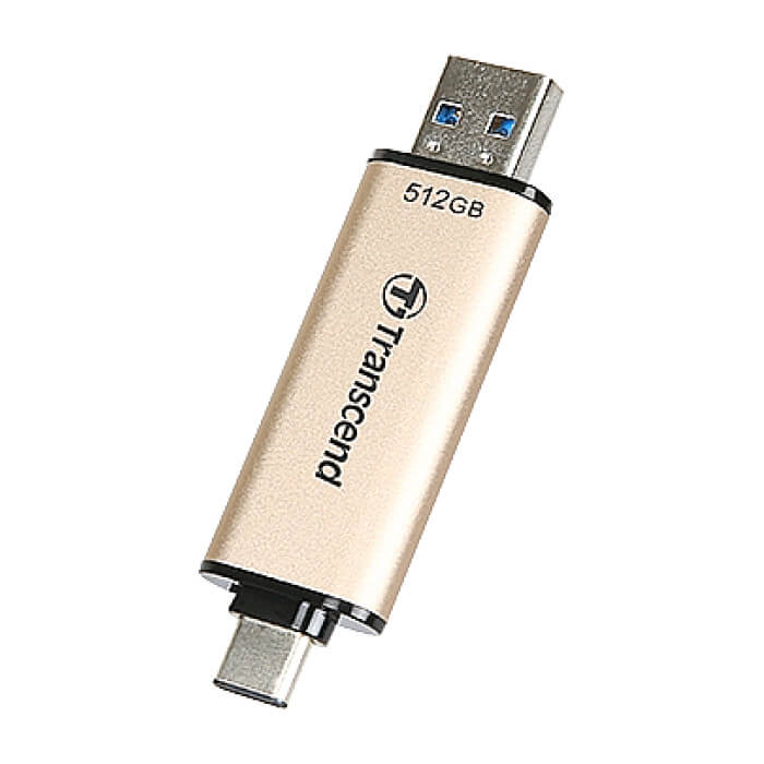 Transcend 512GB, USB3.2, Pen Drive, TLC, High Speed, Type-C ID 74145 (тъмнейл - 2)