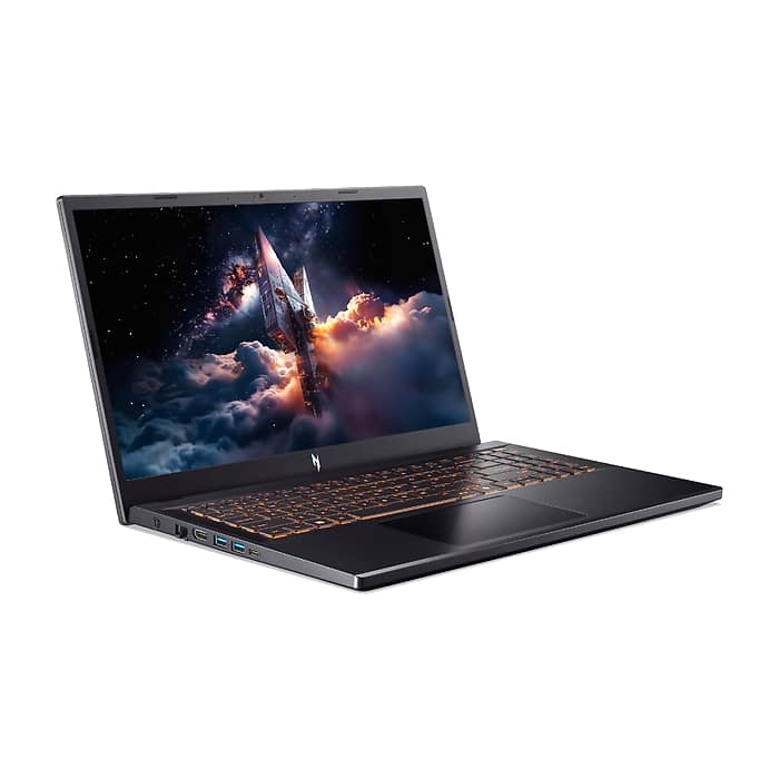 Acer Nitro V 15, ANV15-52-59ZT, Intel Core i5-13420H (8C/12T, up to 4.7GHz, 12MB), 15.6" FHD IPS (1920x1080), 165Hz, 16GB DDR5 (1 Slot free), 512GB PCIe NVMe SSD, NVIDIA GeForce RTX 3050 6GB GDDR6, Wi-Fi AX, BT 5.2, HD Cam, KB Backlight, No OS (тъмнейл - 2)