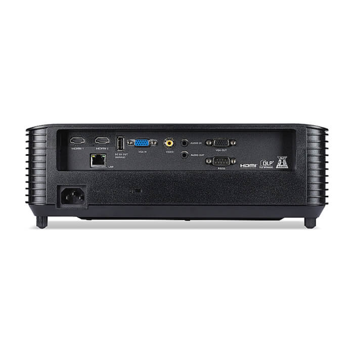 Acer Projector X1228Hn, DLP, XGA (1024x768), 4800 ANSI Lm, 20 000:1, 3D, Auto keystone, HDMI, VGA in/out, RCA, RS232, Audio in/out, DC Out (5V/1A), RG-45, 3W Speaker, 2.7kg, Black ID 82198 (тъмнейл - 3)
