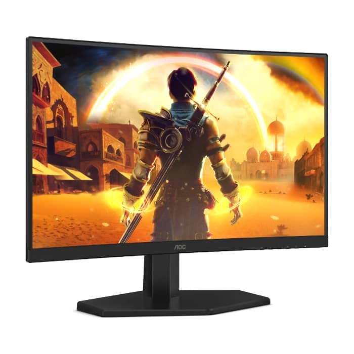 AOC C24G42FE, 23.6" Curved 1500R, VA, WLED, 1920x1080@180Hz OC (Native 144Hz), 4ms GtG, 0.5ms MPRT, 300cd m/2, 3000:1, 80M:1 DCR, Adaptive Sync, FlickerFree, Low Blue Light, T ID 99516 (тъмнейл - 5)