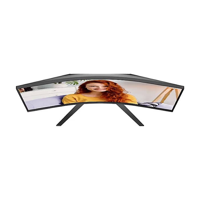 AOC CU34B3E, 34" Curved 1500R, VA, WLED, 3440x1440@120Hz, 4ms GtG, 1ms MPRT, 300cd m/2, 3500:1, 50M:1 DCR, Adaptive Sync, FlickerFree, Low Blue Mode, Tilt, HDMI, DP (тъмнейл - 5)
