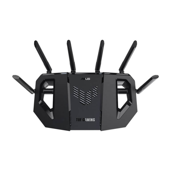 Asus Gaming Wireless Router,TUF Gaming BE9400 Tri Band WiFi 7 (802.11be) Extendable Gaming Router, Quad 2.5G ports, 3-step Port Forwarding, Smart Home Master, AiMesh support, and A